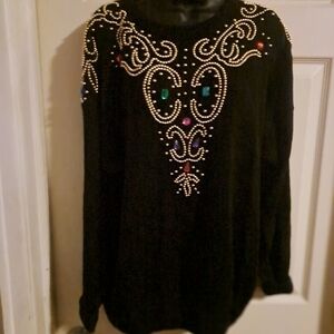 Mister Noah beaded sweater size 40/20w